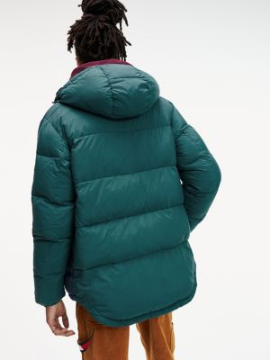 tommy jeans oversized hooded puffer coat