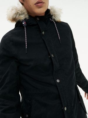 tommy jeans soft lined parka