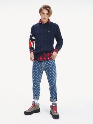 tommy hilfiger stars and stripes jumper