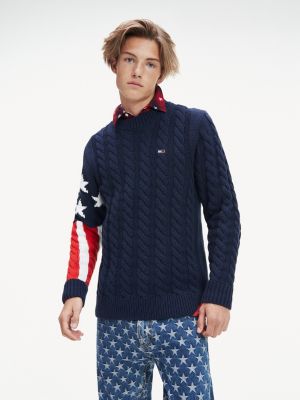 tommy hilfiger stars and stripes jumper