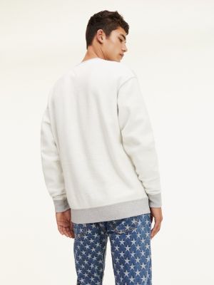 tommy jeans relaxed fit sweatshirt