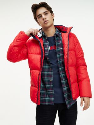 tommy essential hooded jacket