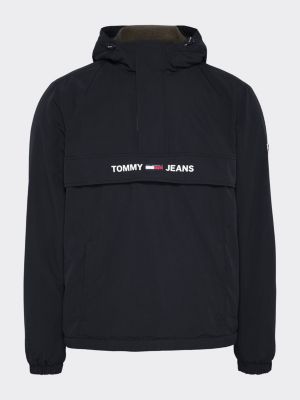 tommy hilfiger half zip hoodie