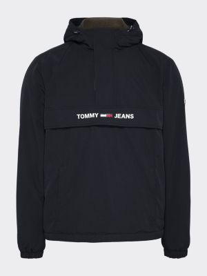 tommy hilfiger white half zip