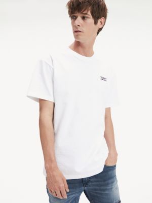 tommy jeans multi logo t shirt