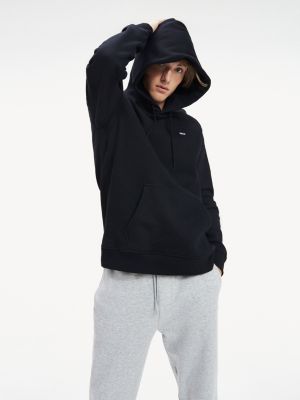 black tommy hoodie