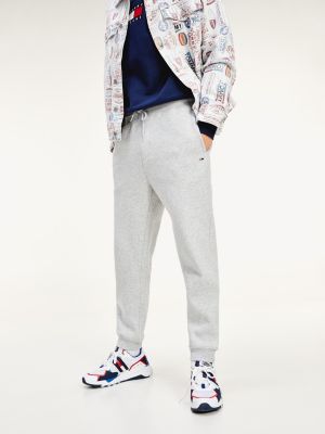 mens grey joggers tommy hilfiger