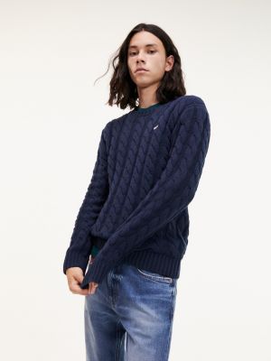 blue tommy jeans jumper