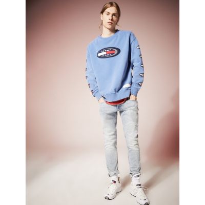 tommy jeans summer logo sweatshirt