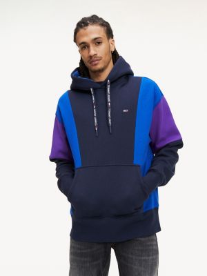 tommy jeans purple hoodie