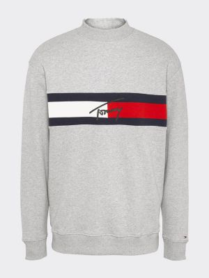 tommy signature organic cotton sweatshirt