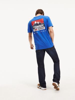 tommy denim t shirt