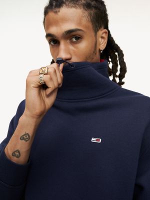 tommy hilfiger mock neck sweatshirt