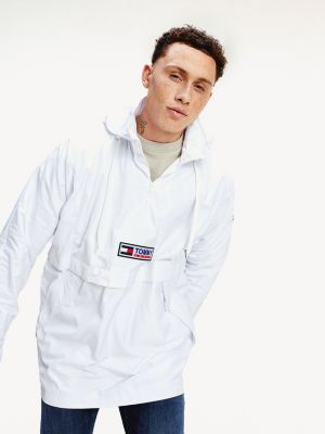 tommy hilfiger anorak white