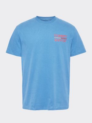 tommy jeans centre logo t shirt