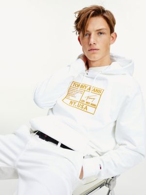 tommy jeans relaxed fit hoodie