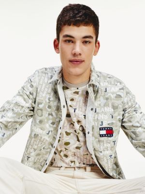 tommy hilfiger camouflage shirt