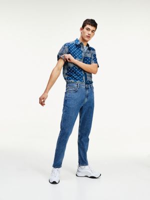 denton stretch straight fit jeans