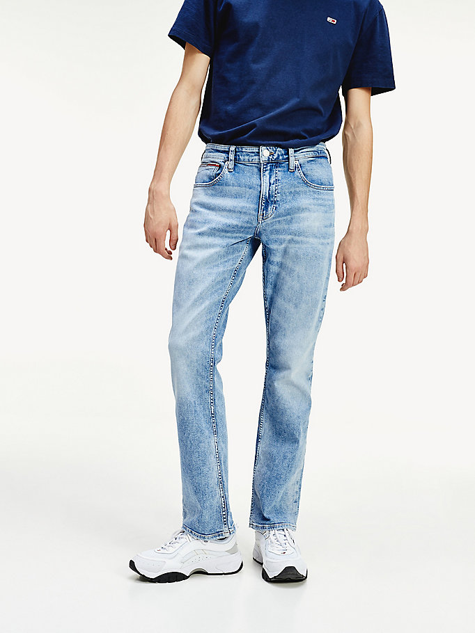 Ryan Relaxed Straight Fit Faded Jeans | DENIM | Tommy Hilfiger