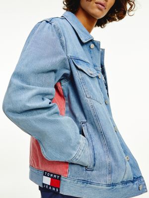 oversized denim jacket tommy hilfiger