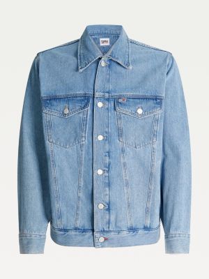 tommy jeans oversized trucker jacket