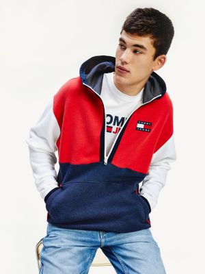 tommy zip sweatshirt