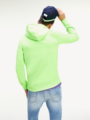 tommy hilfiger neon hoodie