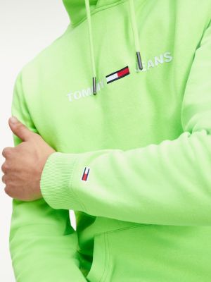 tommy jeans neon hoodie