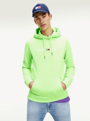 tommy jeans hoodie green