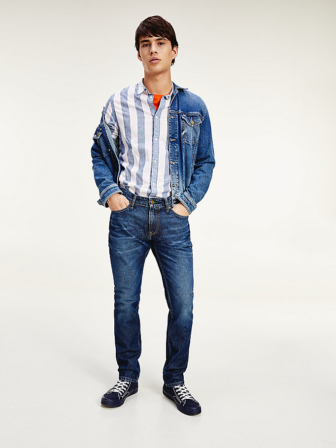 Slim Fit Scanton Jeans Aus Recycling Baumwolle Denim Tommy Hilfiger