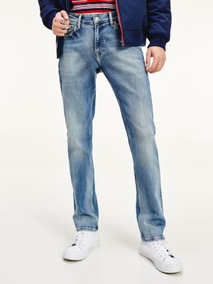 distressed stretch jeans