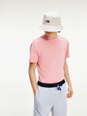 tommy jeans t shirt pink