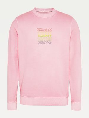 tommy jeans pink sweater