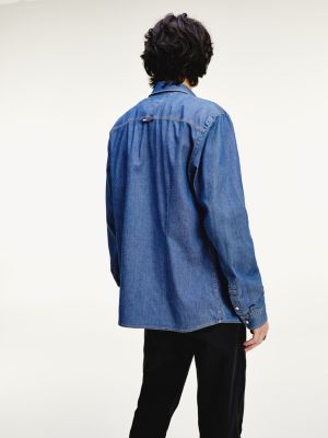 denim stretch shirt