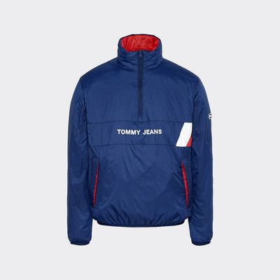 tommy hilfiger half zip coat