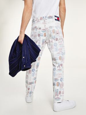 jeans with print
