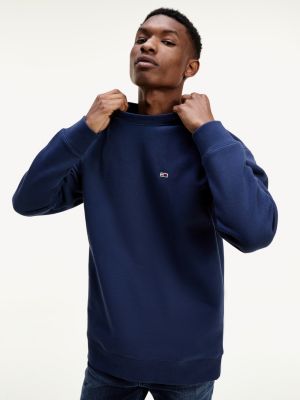 Classics Crew Neck Fleece Jumper | BLUE 