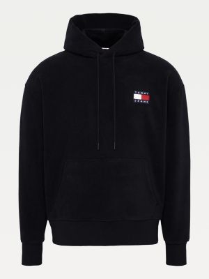 tommy jeans polar badge hoodie