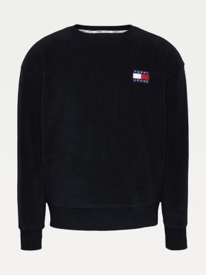 tommy hilfiger fleece sweatshirt