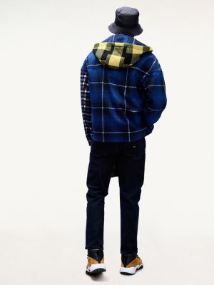 tommy hilfiger checkered hoodie