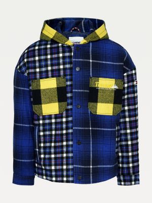 tommy hilfiger plaid jacket