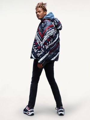 tommy hilfiger jacket logo on back