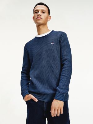tommy jeans blue jumper