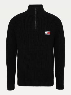 hilfiger half zip jumper