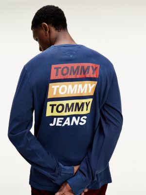 tommy logo long sleeve tee