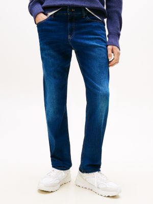 denim ryan regular straight fit jeans für herren - tommy jeans