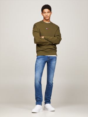 denim scanton slim fit faded jeans for men tommy jeans