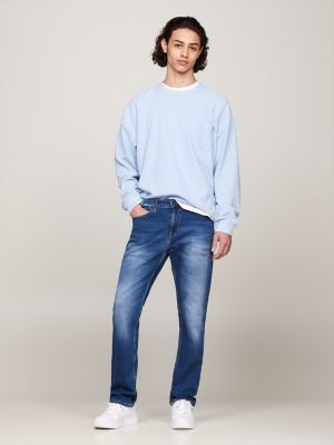 Tommy hilfiger men's store relaxed fit jeans