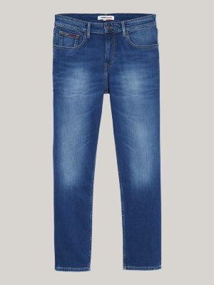 denim ryan straight regular fit faded jeans for men tommy jeans