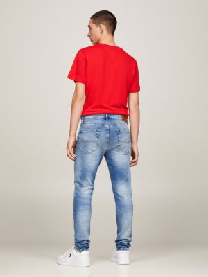 Tapered Slim Fit Jeans mit FadeEffekt Denim Tommy Hilfiger